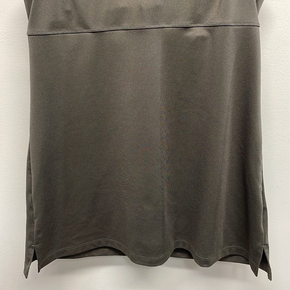 Athleta Inner Strength Built In Bra Tank Top Olive Green 36C - Picture 6 of 15